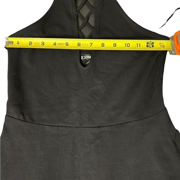 Express Open Back Skater Halter Dress • NWT • Size: XS - Picture 5 of 9